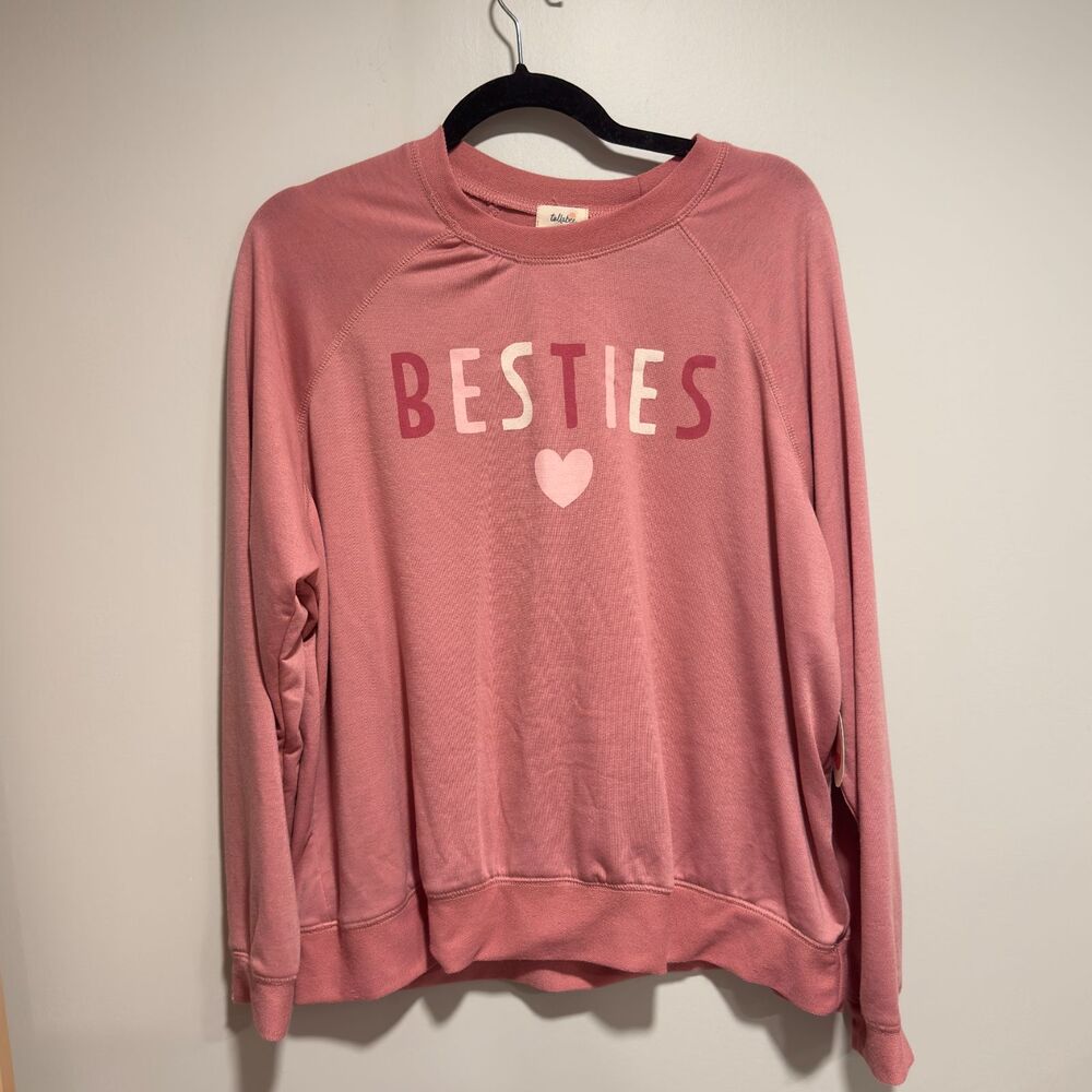 Tullabee "Besties" Graphic Sweatshirt Size Medium | NWT